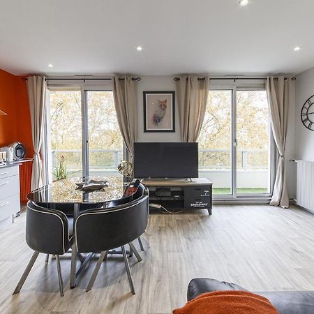 Chic Appartement Vue Sur Parc Au Calme Angers Buitenkant foto